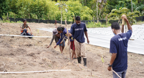 Implement small-scale irrigation systems to decrease malnutrition in remote Indonesia